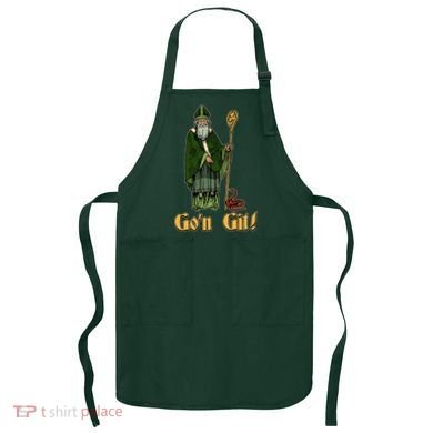 Funny Saint Patricks Day Gon Git Snake Apron