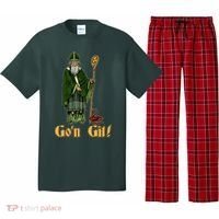 Funny Saint Patricks Day Gon Git Snake Pajama Set thumb 0