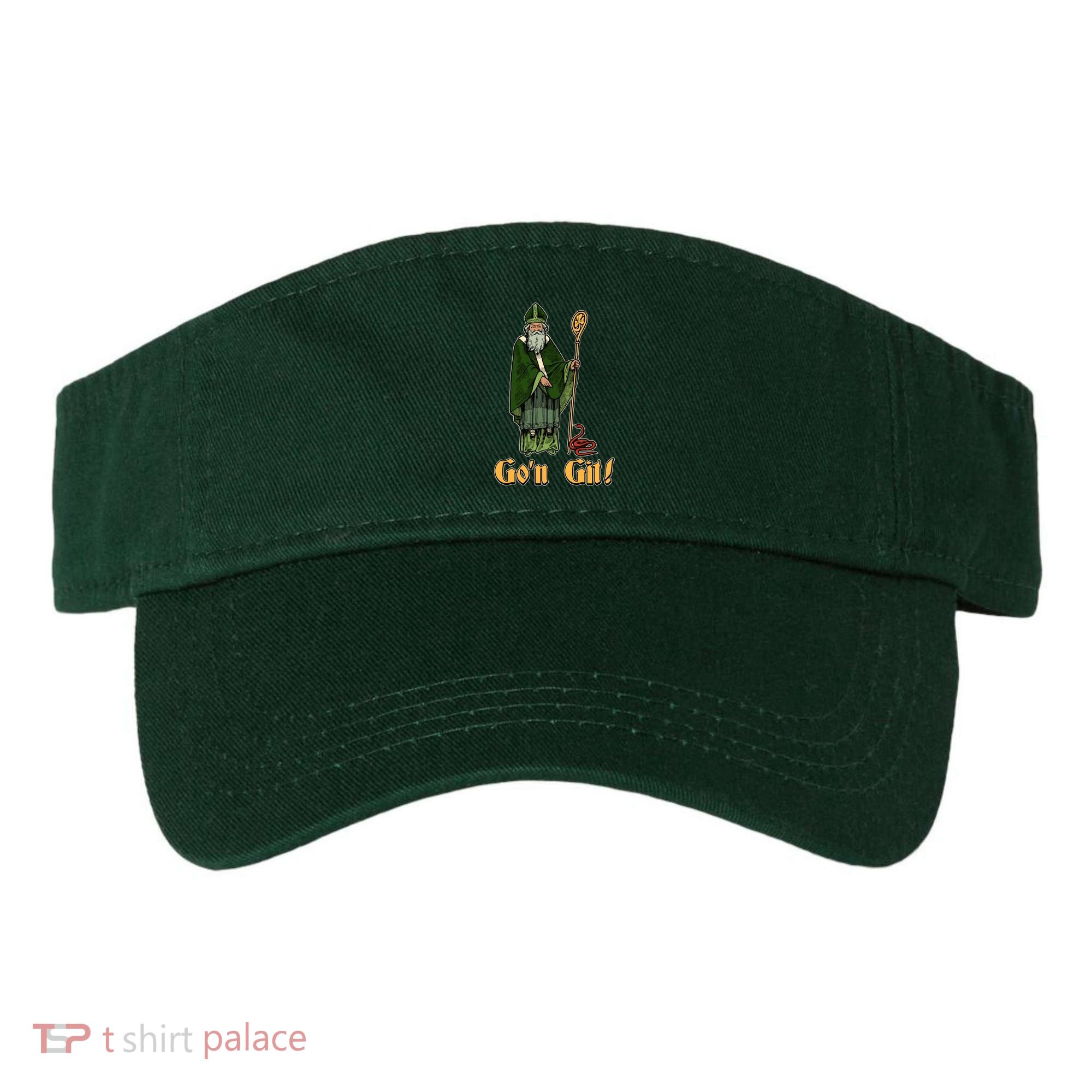 Funny Saint Patricks Day Gon Git Snake Visor