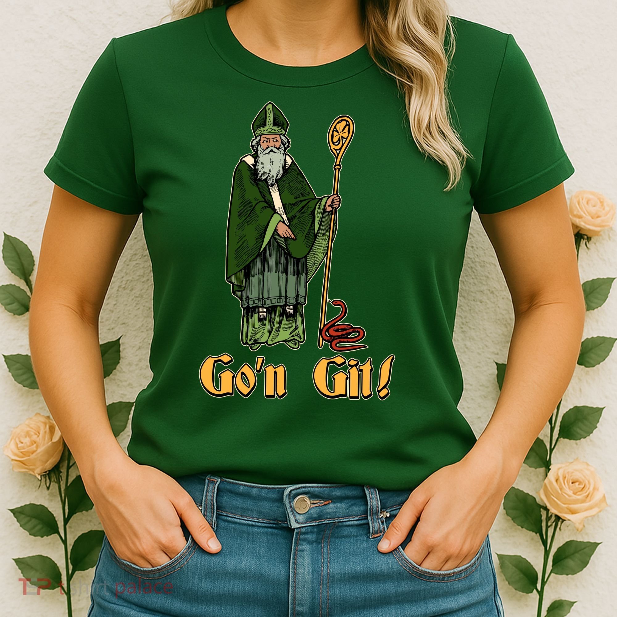 Funny Saint Patricks Day Gon Git Snake Women's T-Shirt