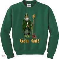 Funny Saint Patricks Day Gon Git Snake Kids Sweatshirt thumb 0