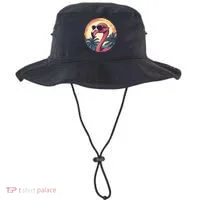 Flamingo Sunglasses Palm Tree Beach Bucket Hat thumb 0
