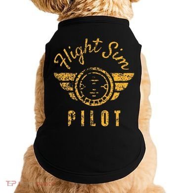 Flight Simulator Pilot Doggie Tank