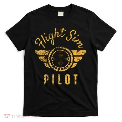 Flight Simulator Pilot T-Shirt