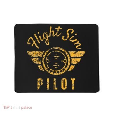Flight Simulator Pilot Mousepad