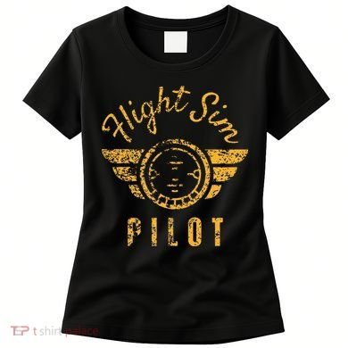 Flight Simulator Pilot Women's T-Shirt