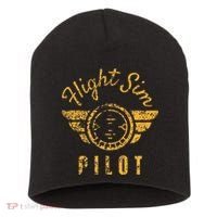 Flight Simulator Pilot Short Acrylic Beanie thumb 0
