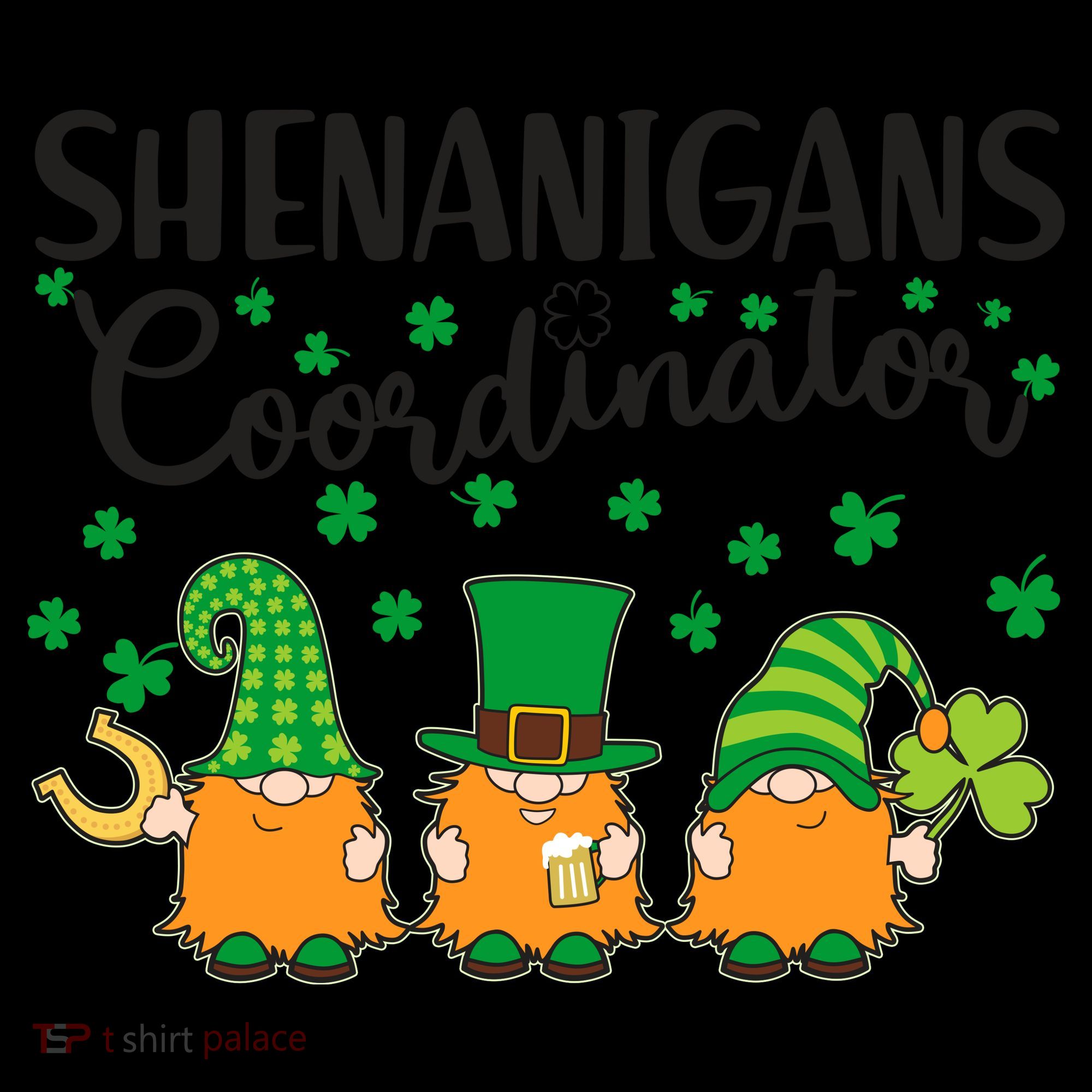 Funny St Patricks Day Shenanigans Coordinator Gnomes Coffee Mug