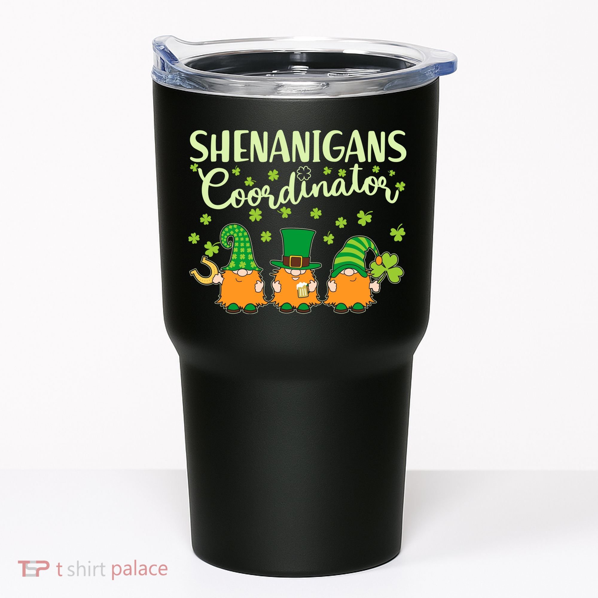 Funny St Patricks Day Shenanigans Coordinator Gnomes Tumbler