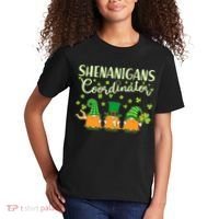 Funny St Patricks Day Shenanigans Coordinator Gnomes Kids T-Shirt thumb 2
