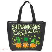 Funny St Patricks Day Shenanigans Coordinator Gnomes Bag thumb 0