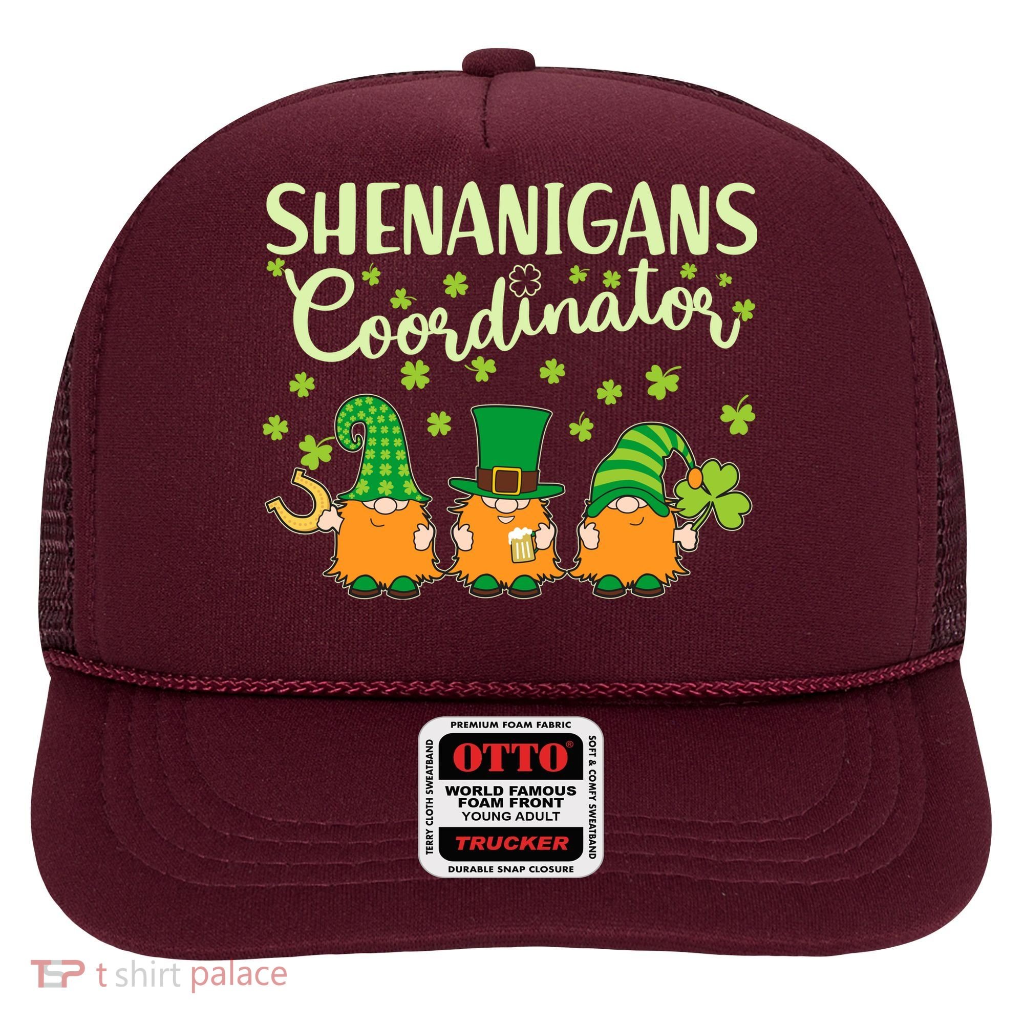 Funny St Patricks Day Shenanigans Coordinator Gnomes Hat