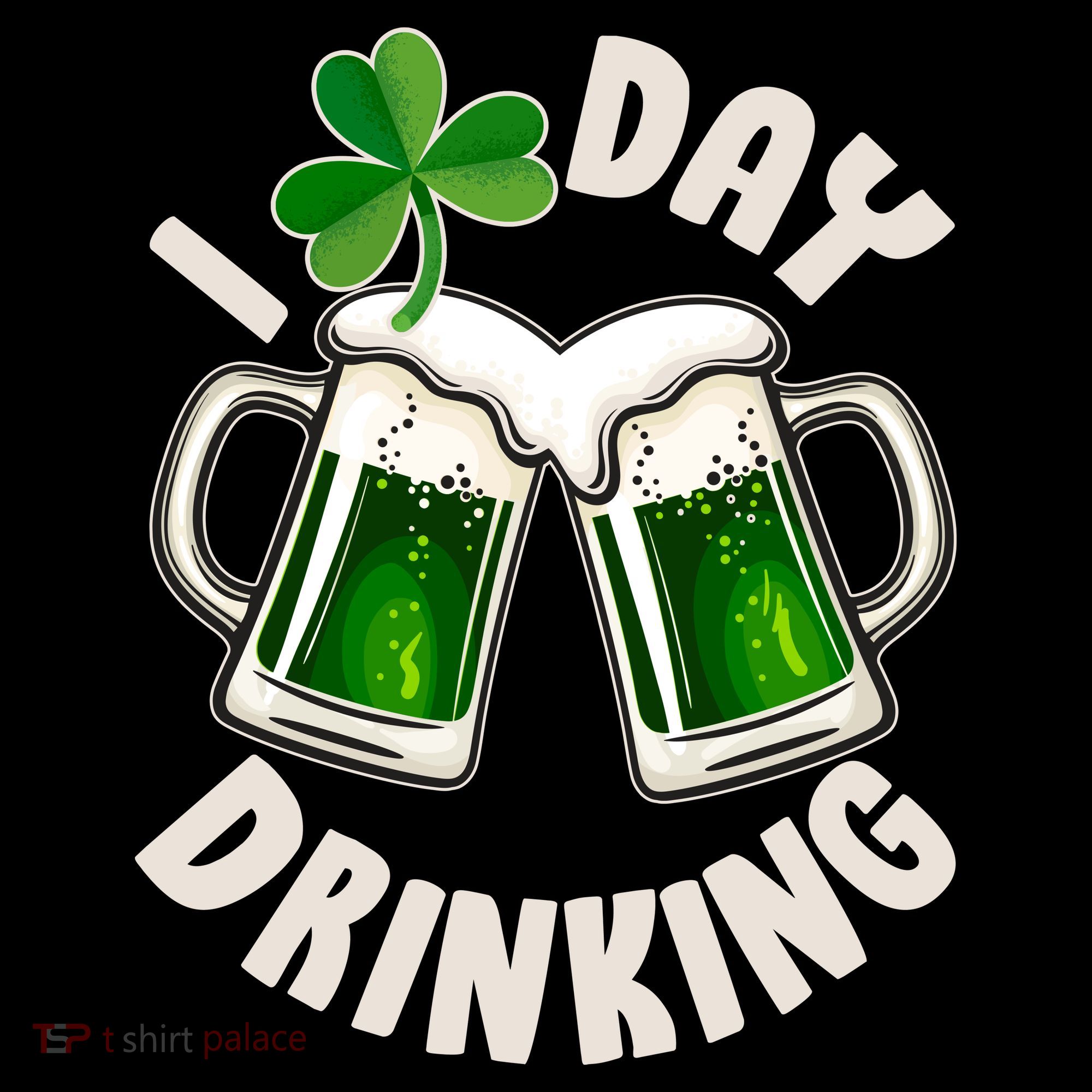 Funny St Patricks Day I Love Day Drinking Green Beer Sweatshirt