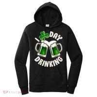 Funny St Patricks Day I Love Day Drinking Green Beer Women's Hoodie thumb 0