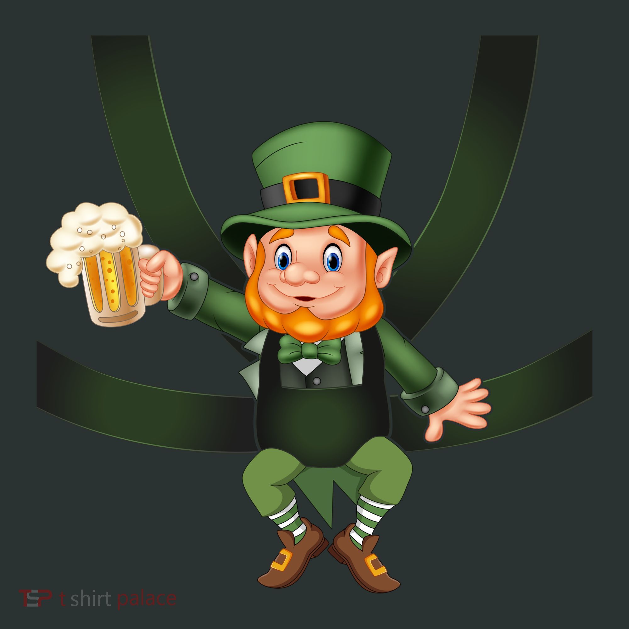 Funny St Patricks Day Leprechaun Beer In Baby Chest Carrier Hoodie
