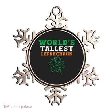 Funny Saint Patrick's Day Worlds Tallest Leprechaun Funny Ornament