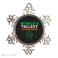 Funny Saint Patrick's Day Worlds Tallest Leprechaun Funny Ornament thumb 0