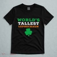 Funny Saint Patrick's Day Worlds Tallest Leprechaun T-Shirt thumb 5