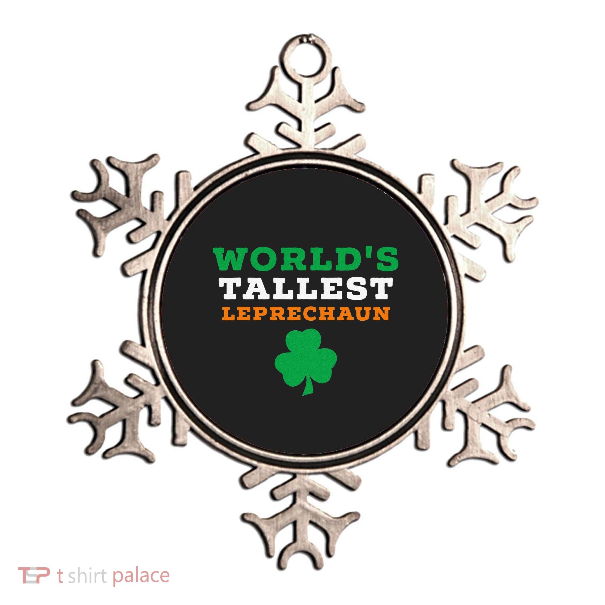 Funny Saint Patrick's Day Worlds Tallest Leprechaun Ornament