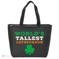 Funny Saint Patrick's Day Worlds Tallest Leprechaun Tote Bag thumb 0