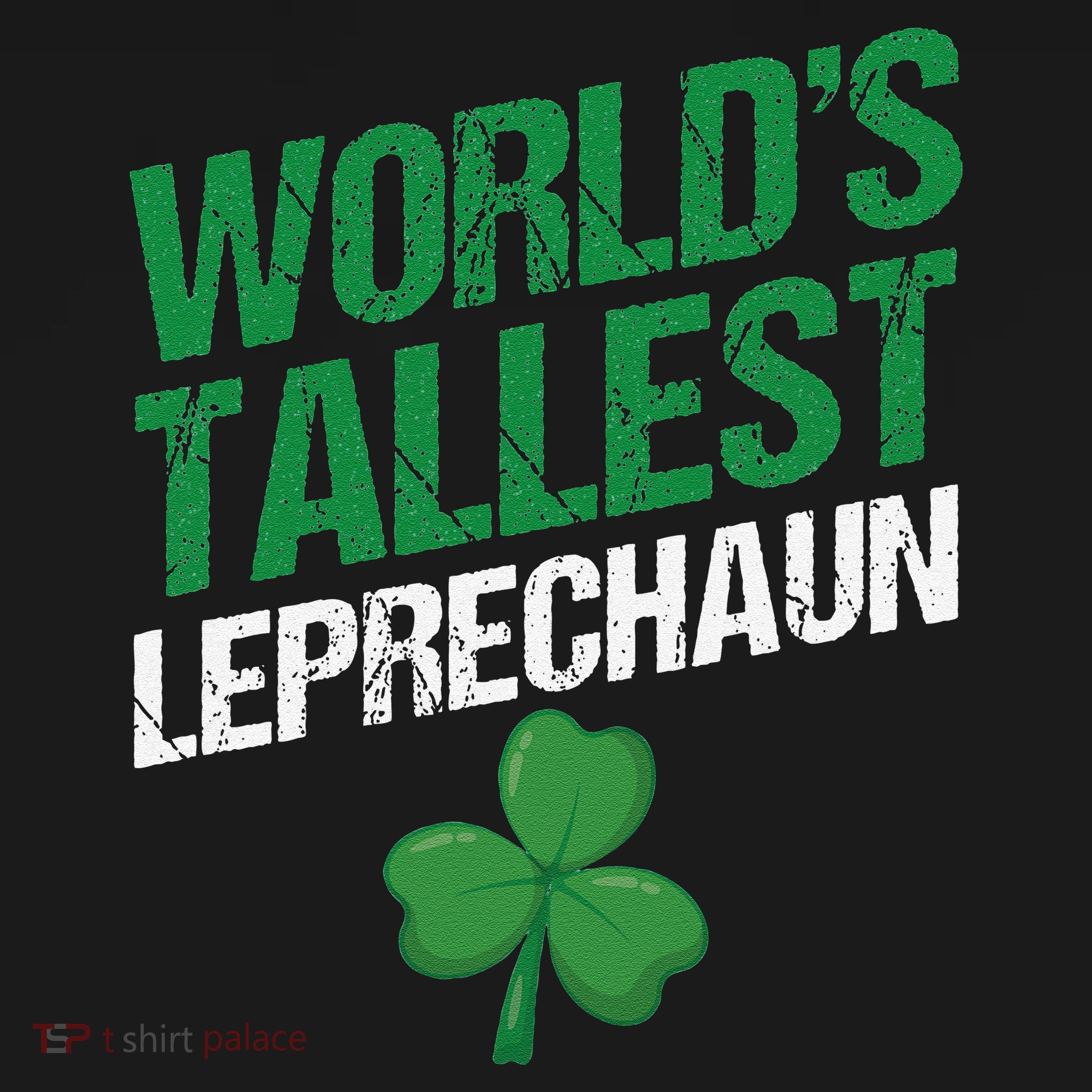 Funny Saint Patrick's Day World's Tallest Leprechaun USA-Made Doggie Bandana
