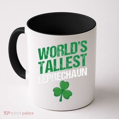 Funny Saint Patrick's Day World's Tallest Leprechaun Coffee Mug