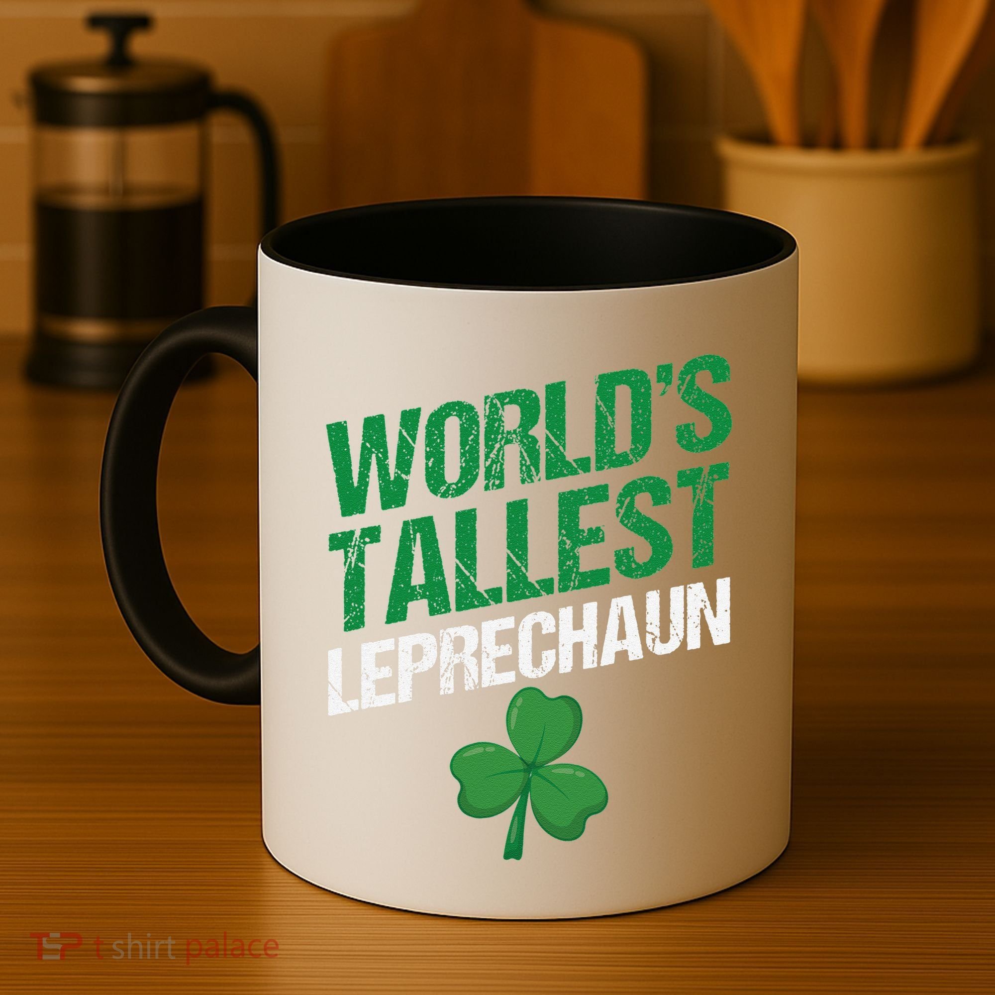 Funny Saint Patrick's Day World's Tallest Leprechaun Coffee Mug