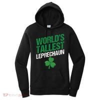 Funny Saint Patrick's Day World's Tallest Leprechaun Women's Hoodie thumb 0