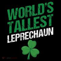 Funny Saint Patrick's Day World's Tallest Leprechaun Women's Hoodie thumb 2
