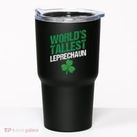 Funny Saint Patrick's Day World's Tallest Leprechaun Tumbler thumb 0