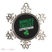 Funny Saint Patrick's Day World's Tallest Leprechaun Ornament thumb 0