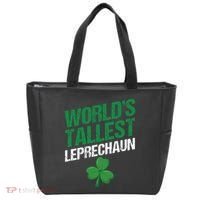 Funny Saint Patrick's Day World's Tallest Leprechaun Tote Bag thumb 0