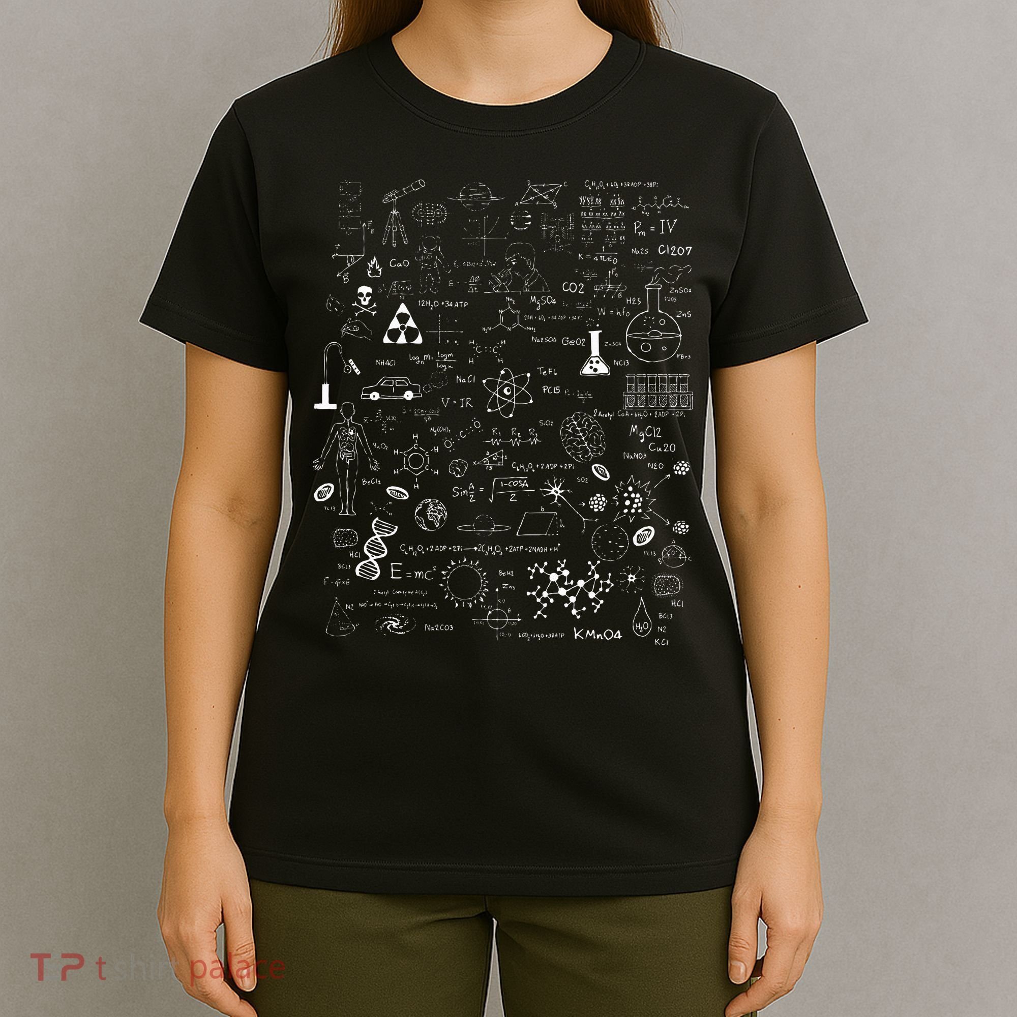 Funny Science Physic Math Chemistry Biology Astronomy T-Shirt