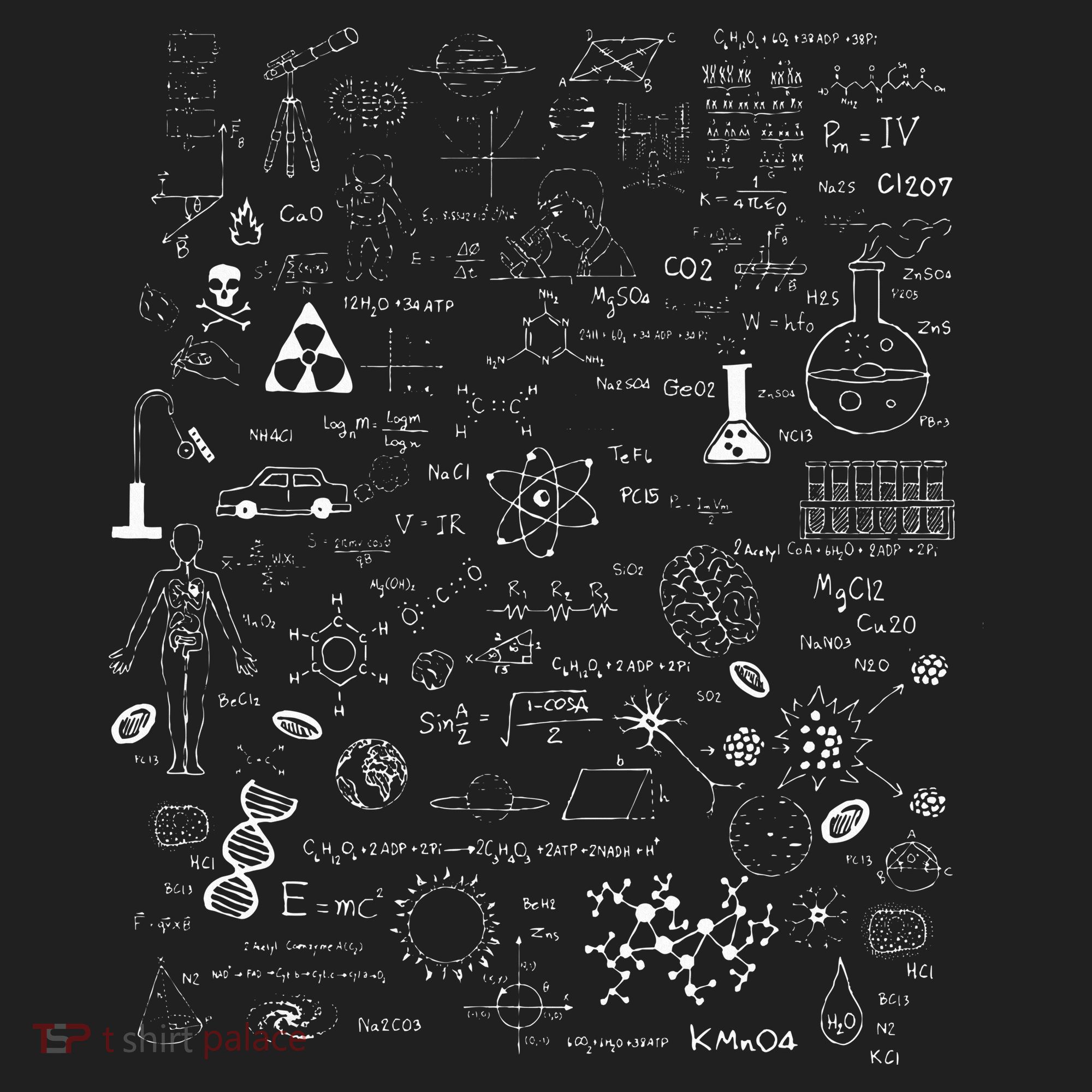 Funny Science Physic Math Chemistry Biology Astronomy Beanie