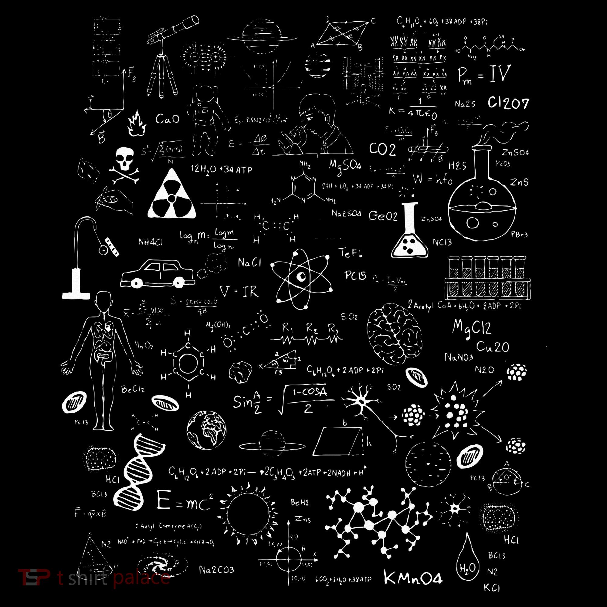 Funny Science Physic Math Chemistry Biology Astronomy Coaster