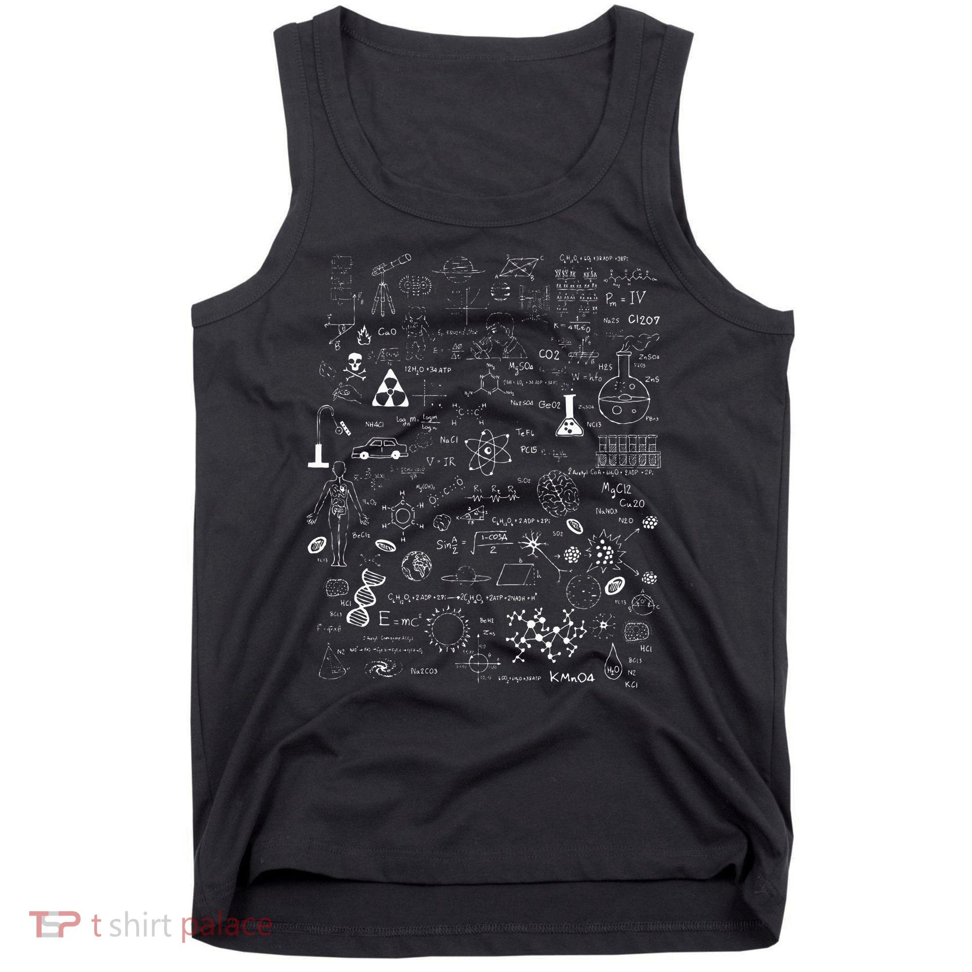 Funny Science Physic Math Chemistry Biology Astronomy Tank Top