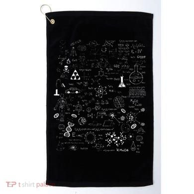 Funny Science Physic Math Chemistry Biology Astronomy Golf Towel