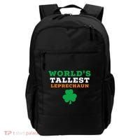 Funny Saint Patrick's Day Worlds Tallest Leprechaun Gift Backpack thumb 0