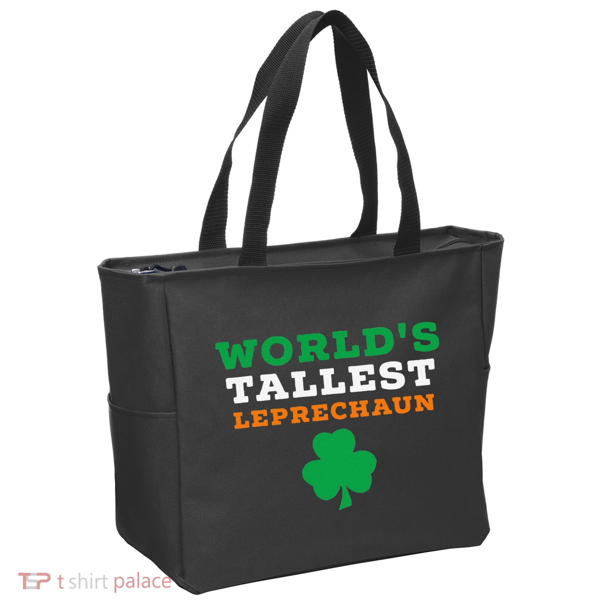 Funny Saint Patrick's Day Worlds Tallest Leprechaun Gift Tote Bag