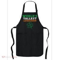 Funny Saint Patrick's Day Worlds Tallest Leprechaun Apron thumb 0