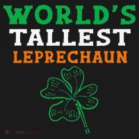Funny Saint Patrick's Day Worlds Tallest Leprechaun Apron thumb 3