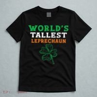 Funny Saint Patrick's Day Worlds Tallest Leprechaun T-Shirt thumb 5