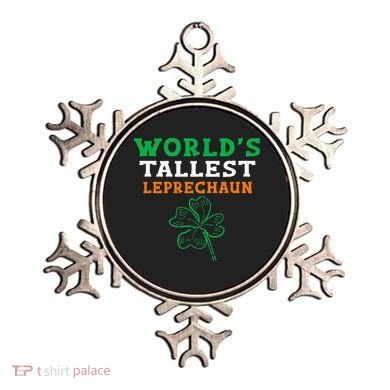 Funny Saint Patrick's Day Worlds Tallest Leprechaun Ornament