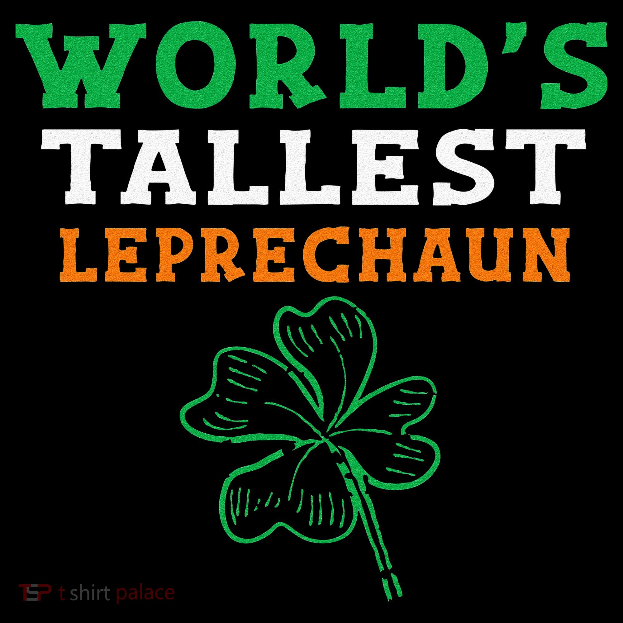 Funny Saint Patrick's Day Worlds Tallest Leprechaun Ornament