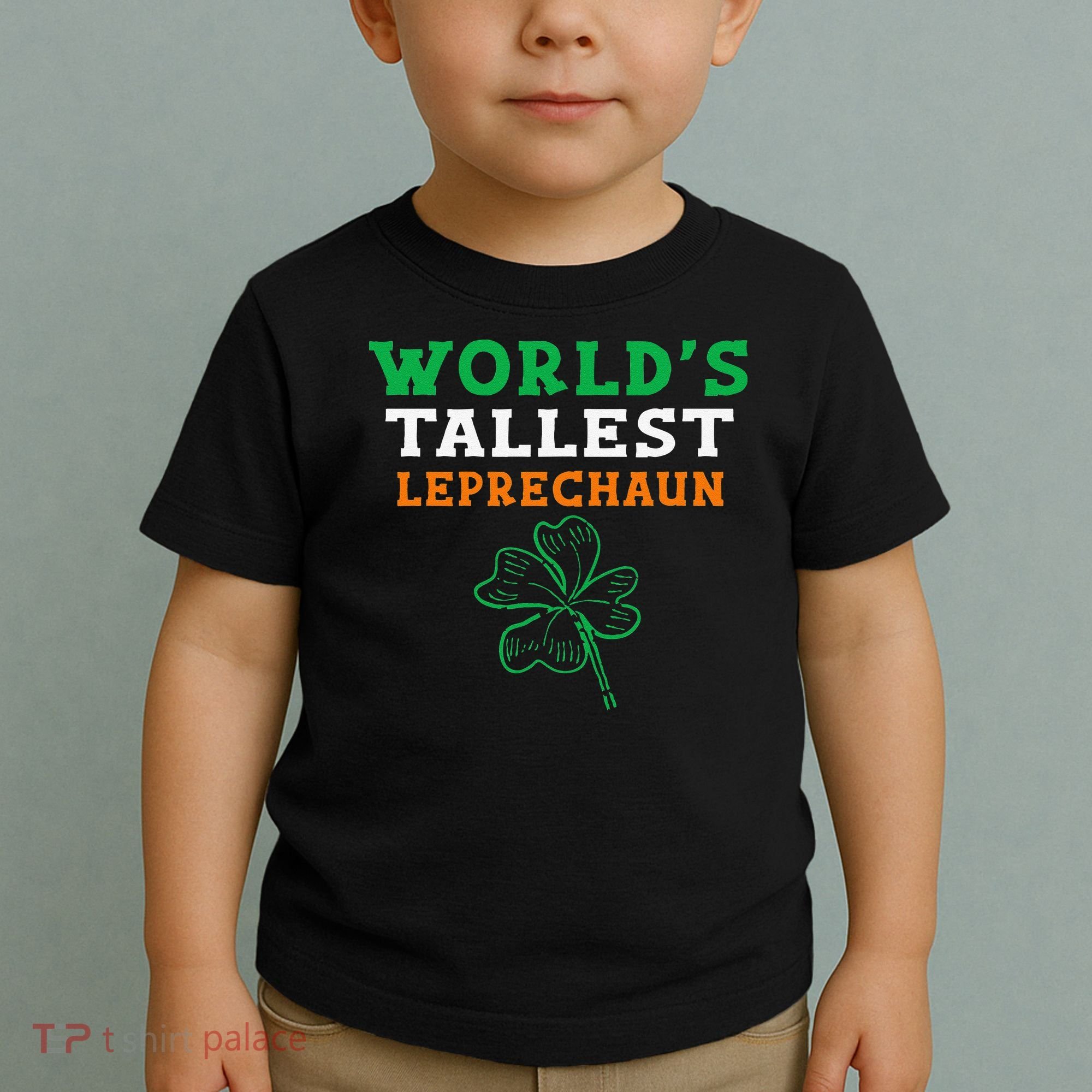 Funny Saint Patrick's Day Worlds Tallest Leprechaun Toddler T-Shirt