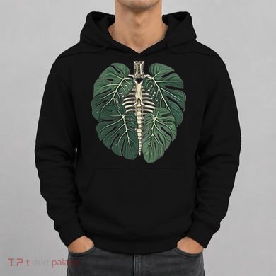 Funny Skeleton Plant Body Skeleton Gardener Women Hoodie