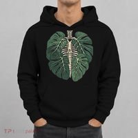 Funny Skeleton Plant Body Skeleton Gardener Women Hoodie thumb 0