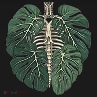 Funny Skeleton Plant Body Skeleton Gardener Women Sweatshirt thumb 3