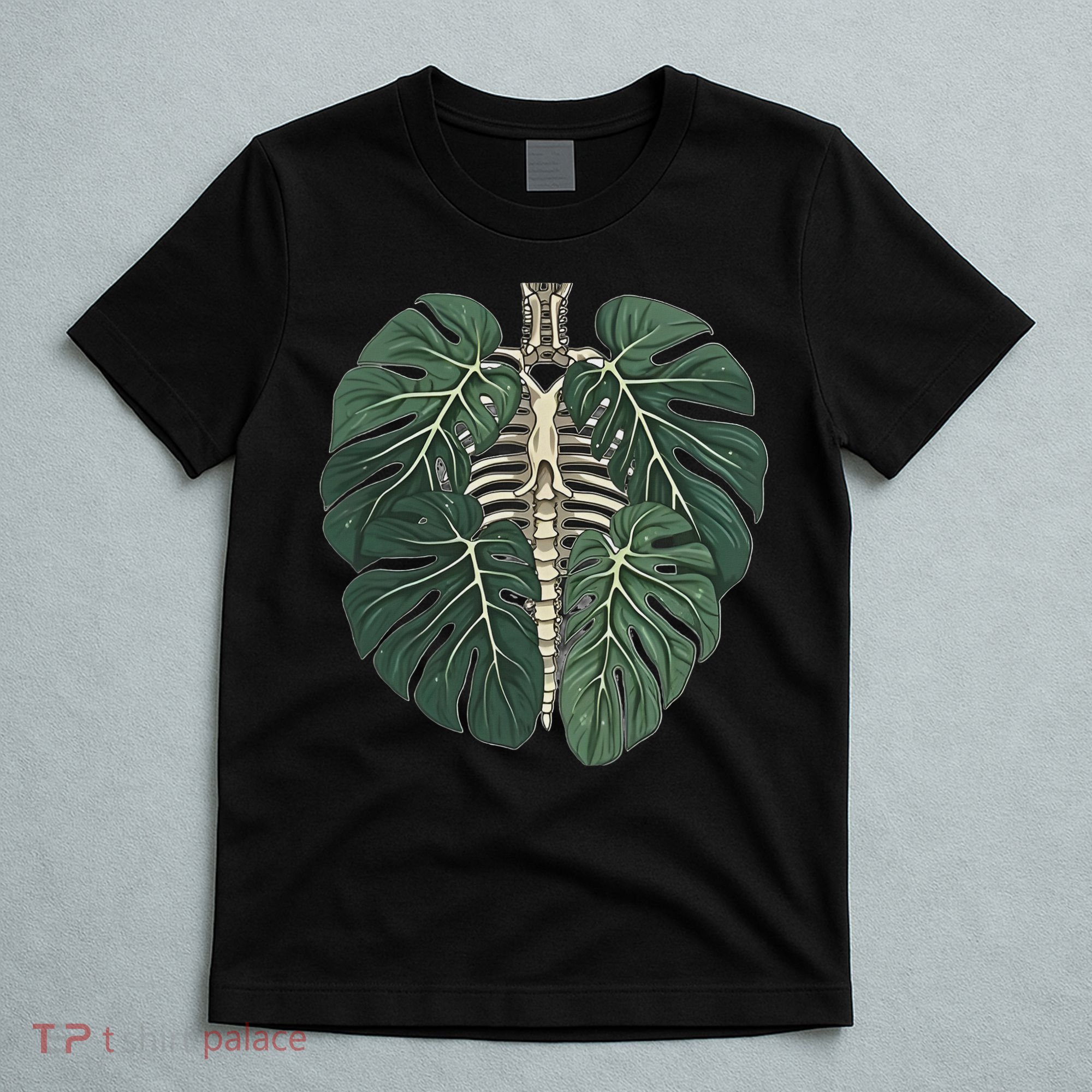 Funny Skeleton Plant Body Skeleton Gardener Women T-Shirt