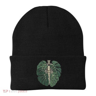 Funny Skeleton Plant Body Skeleton Gardener Women Beanie